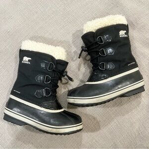 Sorel Yoot Pac Nylon Waterproof Cold Weather Snow Boots